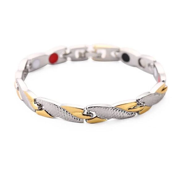 Casual Retro Fashion Dragon Pattern Magnetic Bracelet - Picture 2 of 16